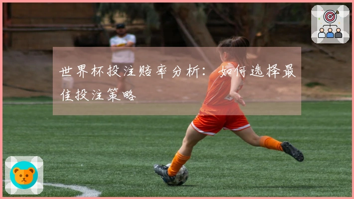 世界杯投注赔率分析：如何选择最佳投注策略