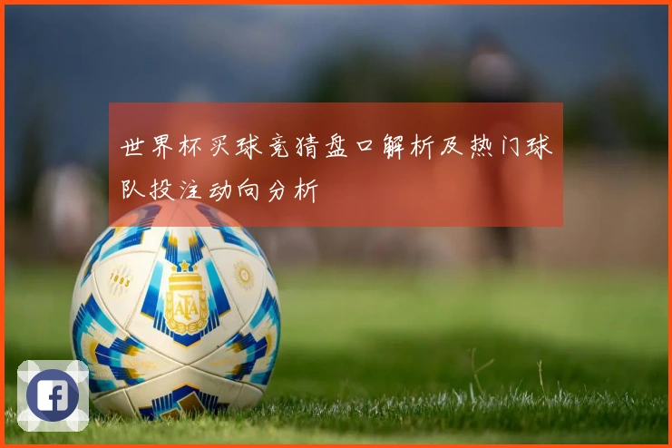 世界杯买球竞猜盘口解析及热门球队投注动向分析
